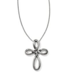 Interlok Petite Cross necklace