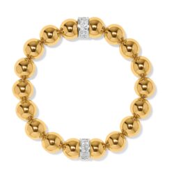 Meridian Stretch Bracelet- Gold